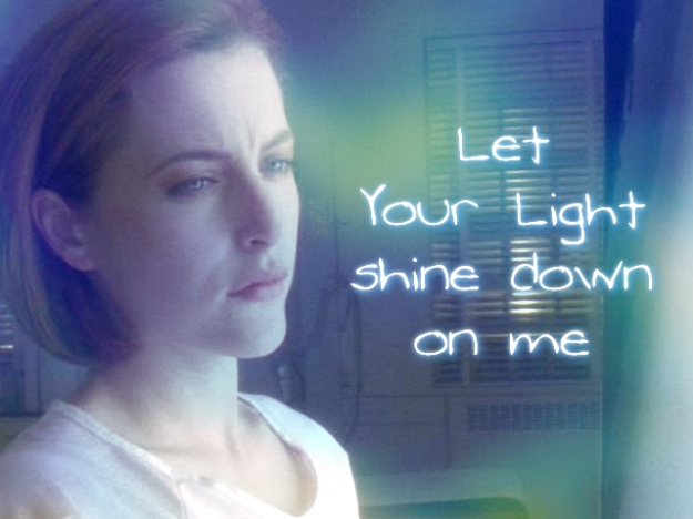 let your light shine down on me